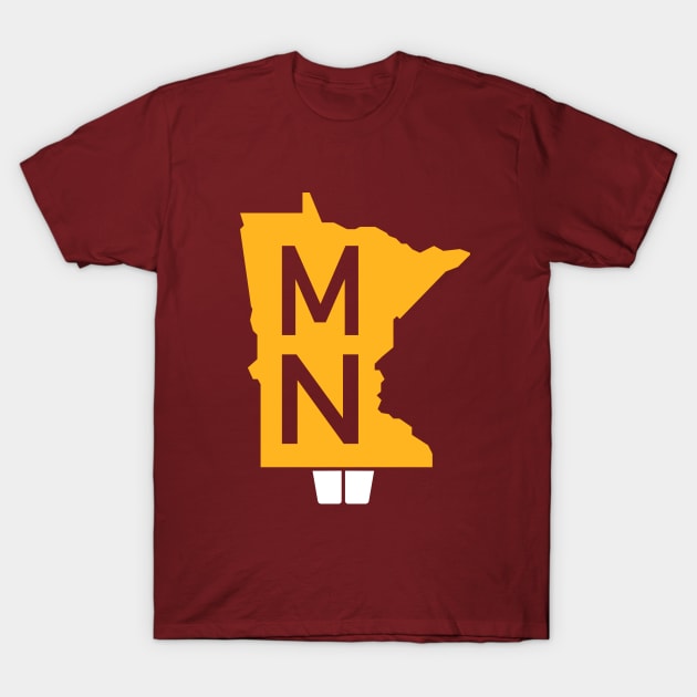 MN GOPHER STATE T-Shirt by mjheubach